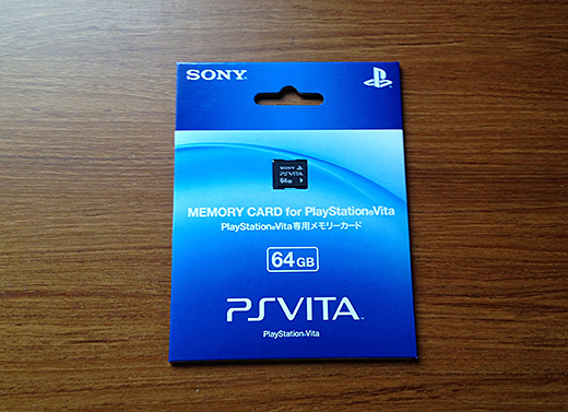 PS VITA用メモリーカード 64GB